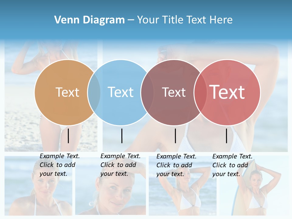 Erotic Ball Body PowerPoint Template