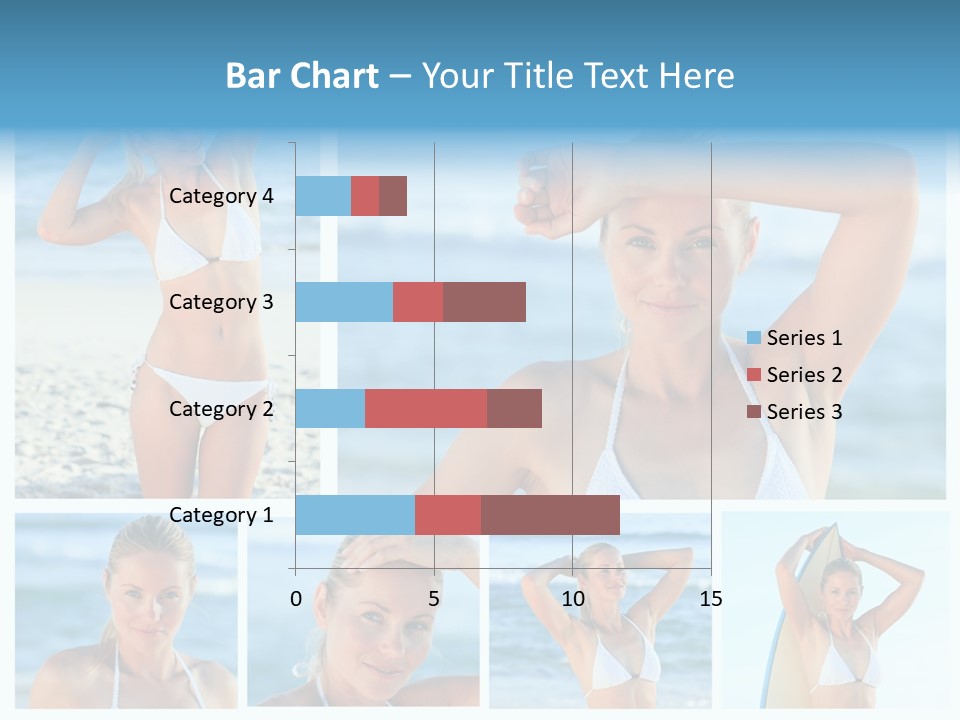 Erotic Ball Body PowerPoint Template