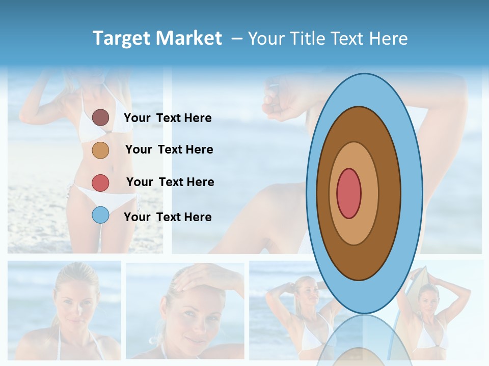 Erotic Ball Body PowerPoint Template