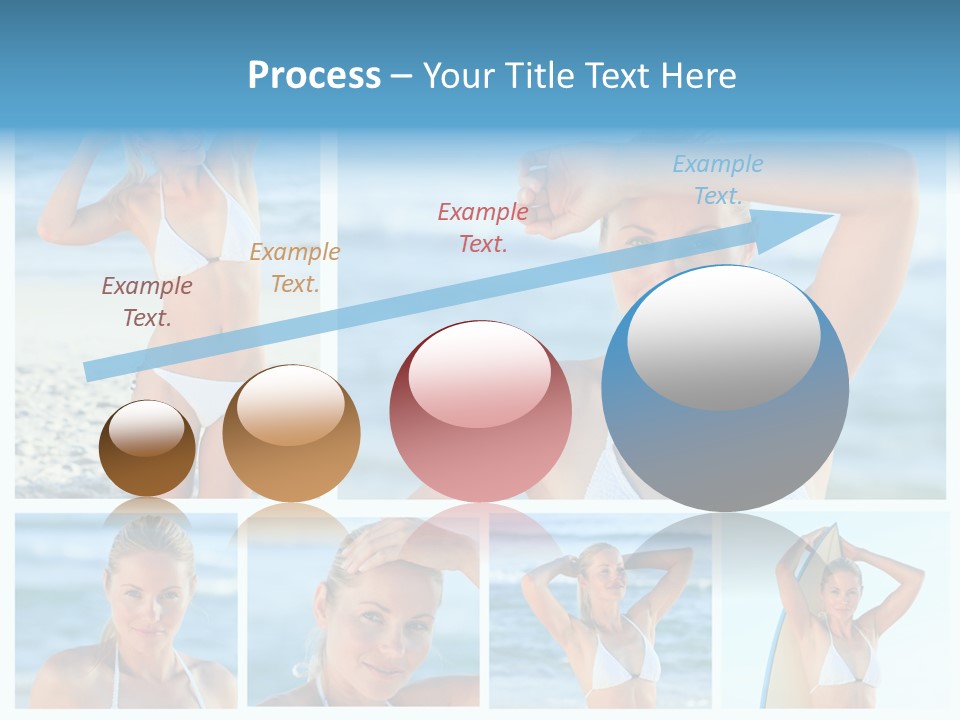 Erotic Ball Body PowerPoint Template