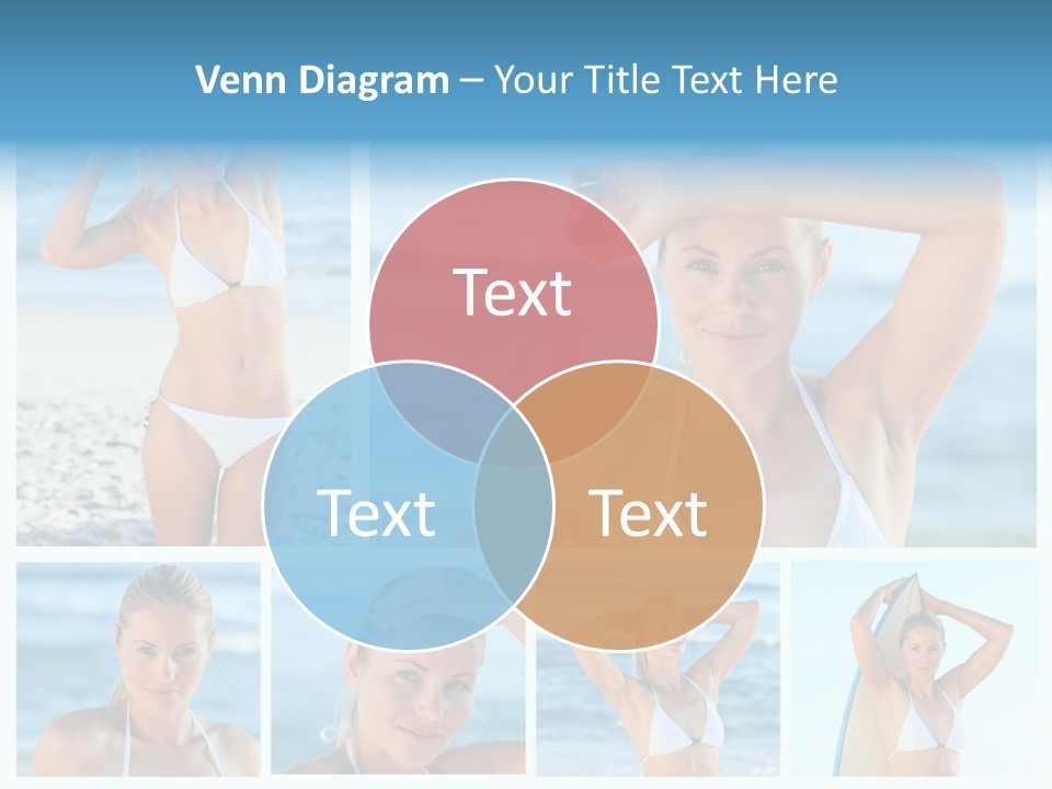 Erotic Ball Body PowerPoint Template