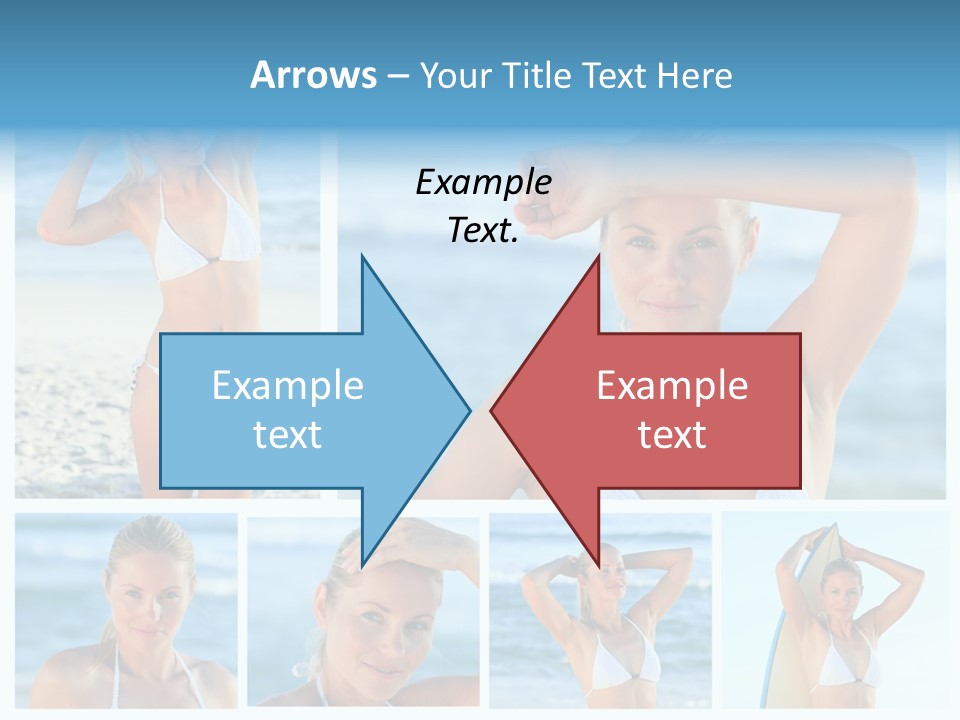 Erotic Ball Body PowerPoint Template