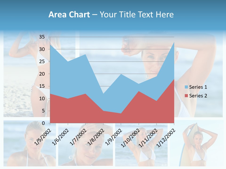 Erotic Ball Body PowerPoint Template
