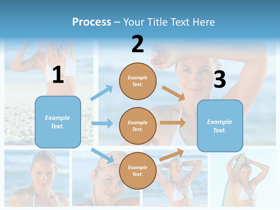 Erotic Ball Body PowerPoint Template