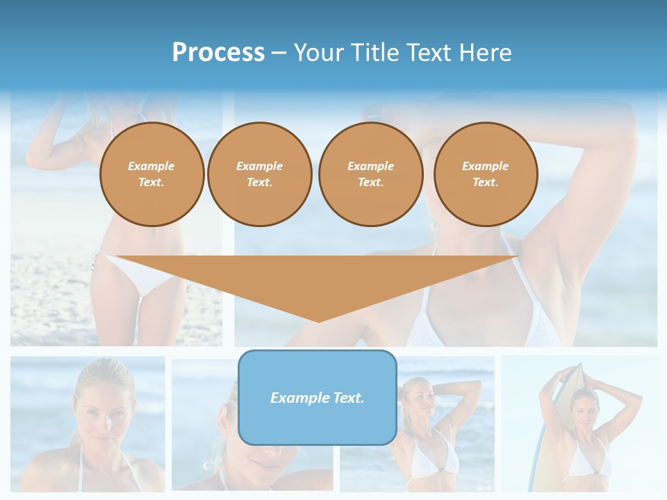Erotic Ball Body PowerPoint Template