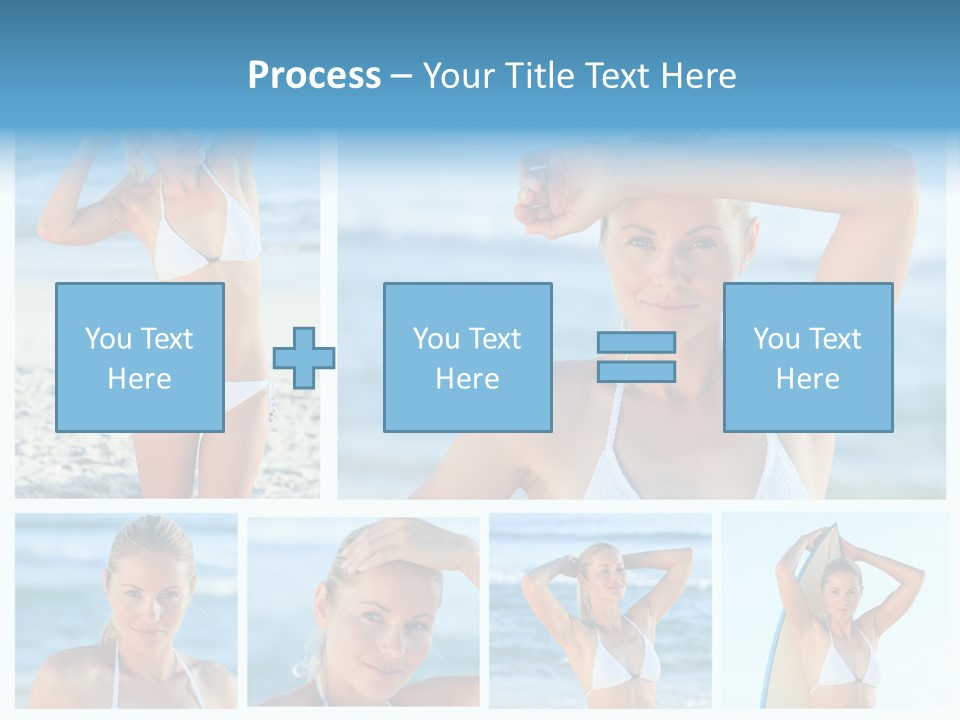 Erotic Ball Body PowerPoint Template