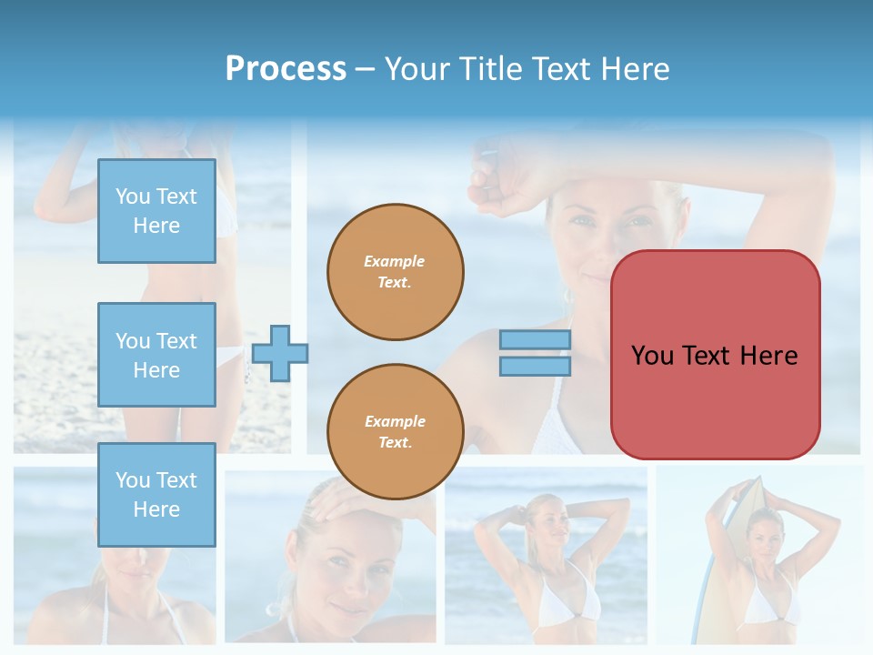 Erotic Ball Body PowerPoint Template