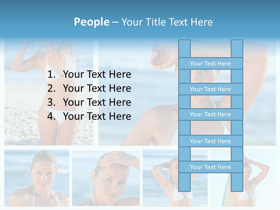 Erotic Ball Body PowerPoint Template