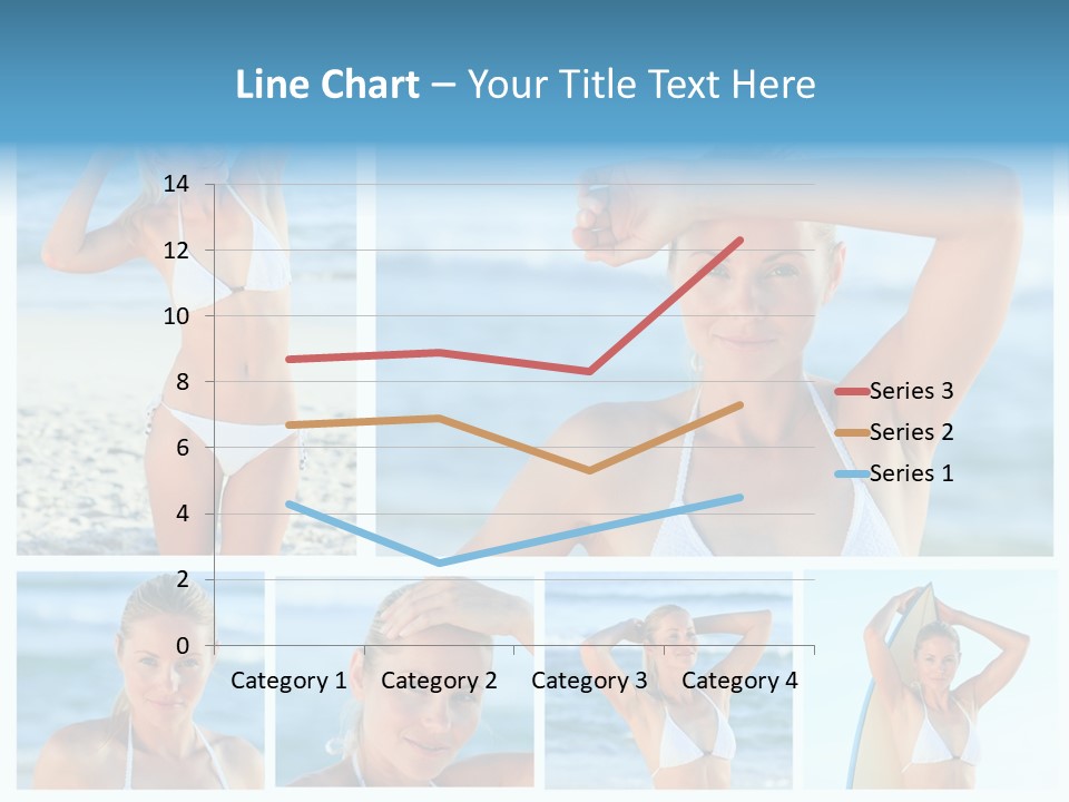 Erotic Ball Body PowerPoint Template