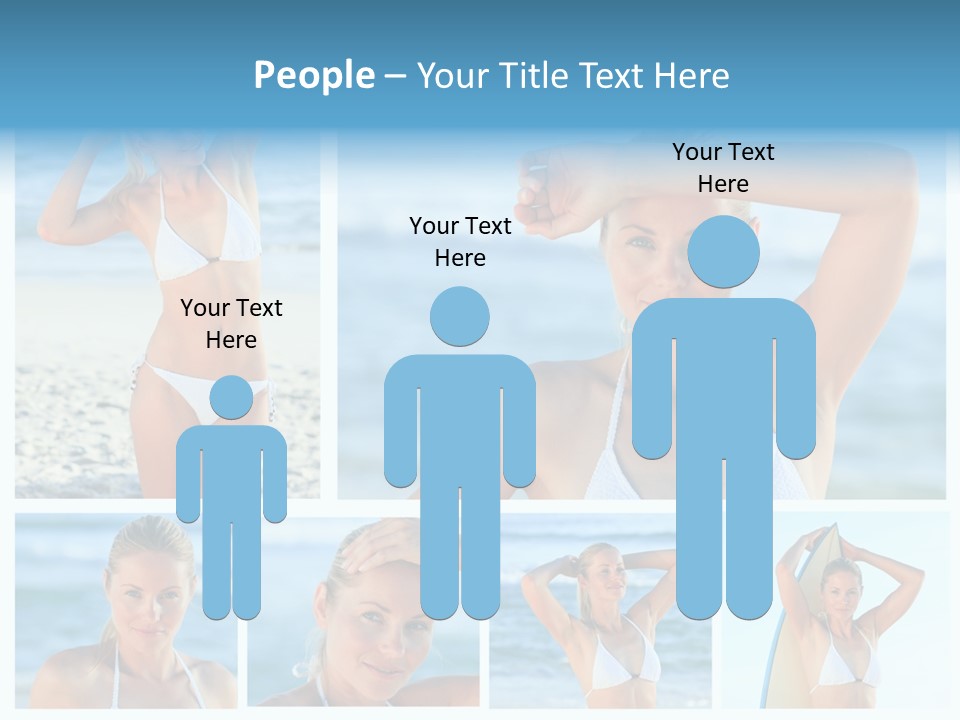 Erotic Ball Body PowerPoint Template