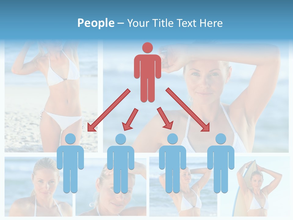 Erotic Ball Body PowerPoint Template