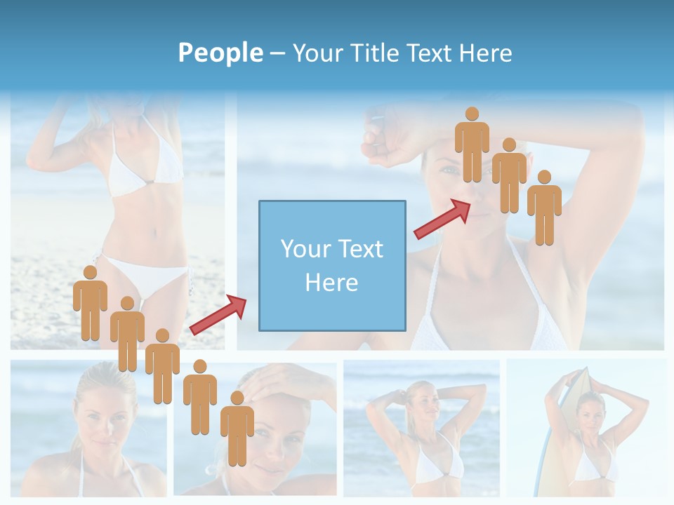 Erotic Ball Body PowerPoint Template