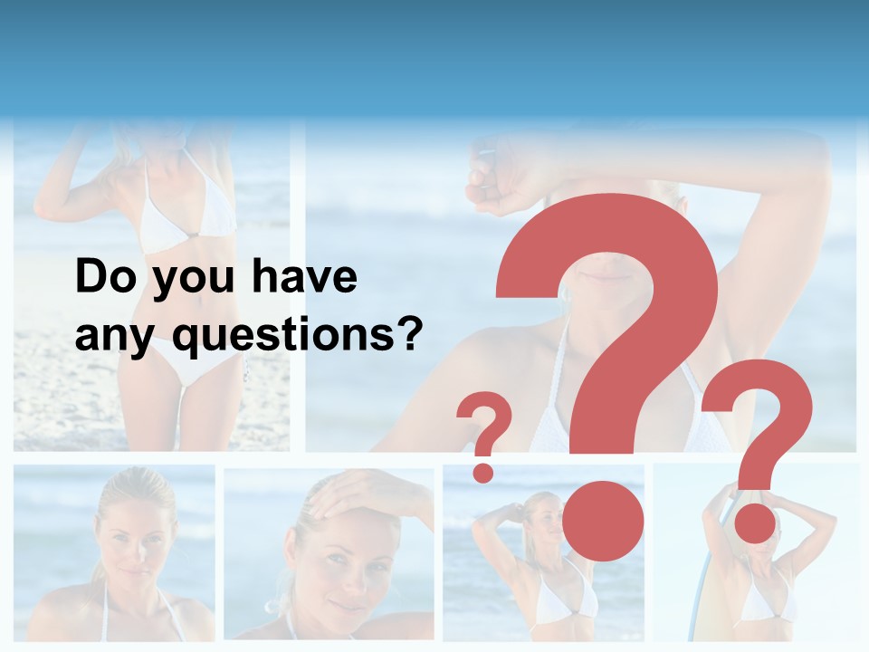 Erotic Ball Body PowerPoint Template