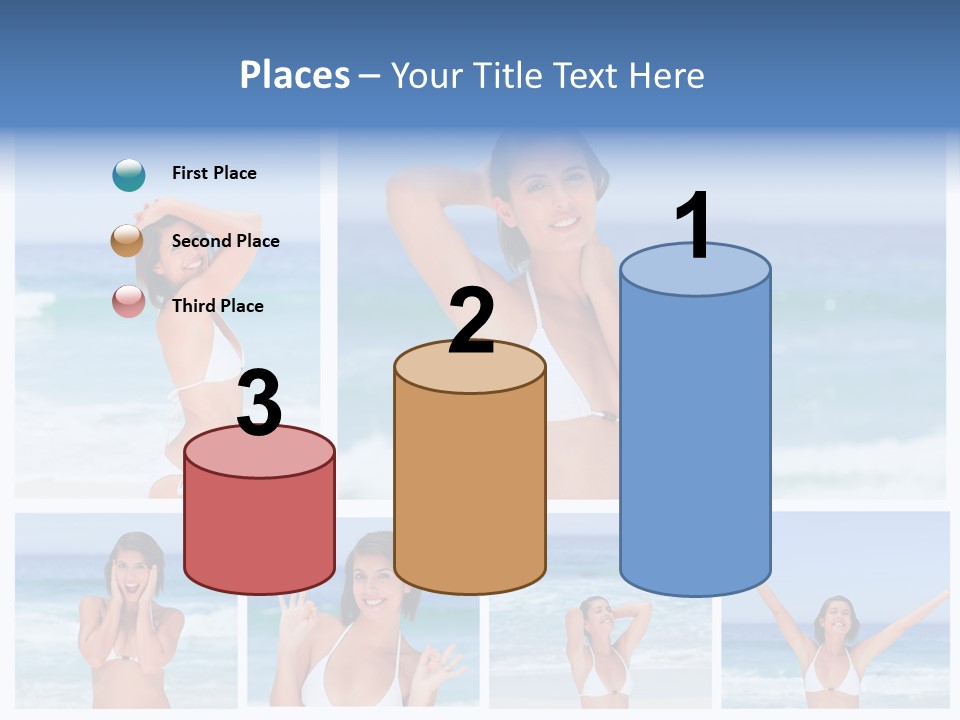 Glamour Composition Sun PowerPoint Template