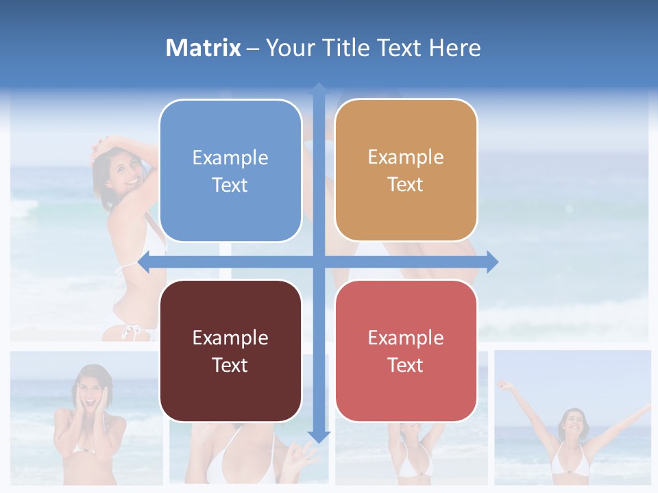 Glamour Composition Sun PowerPoint Template