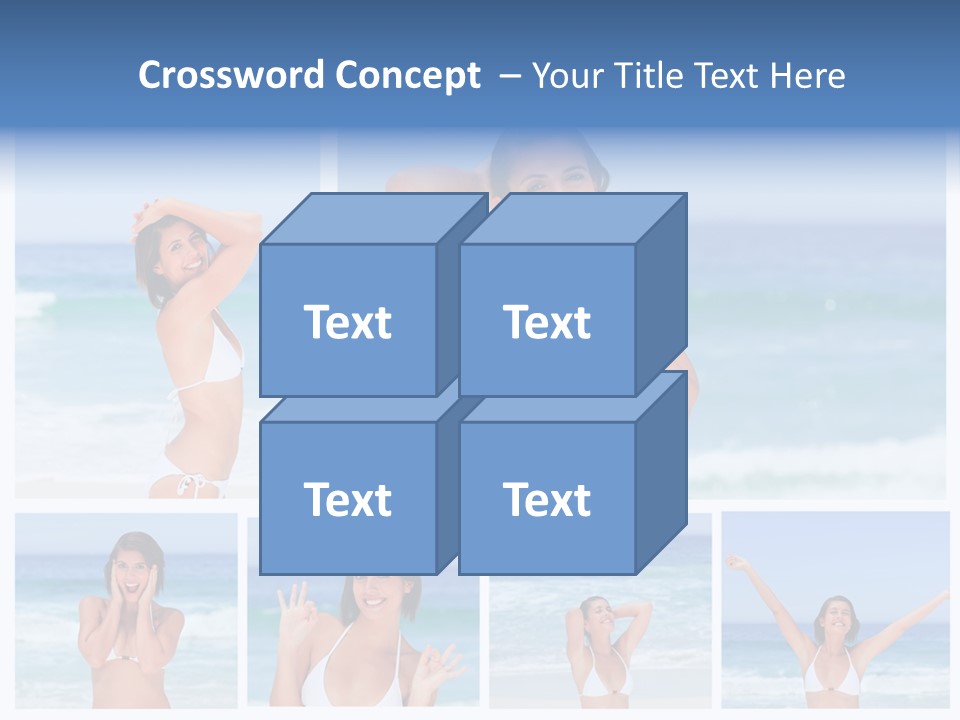 Glamour Composition Sun PowerPoint Template