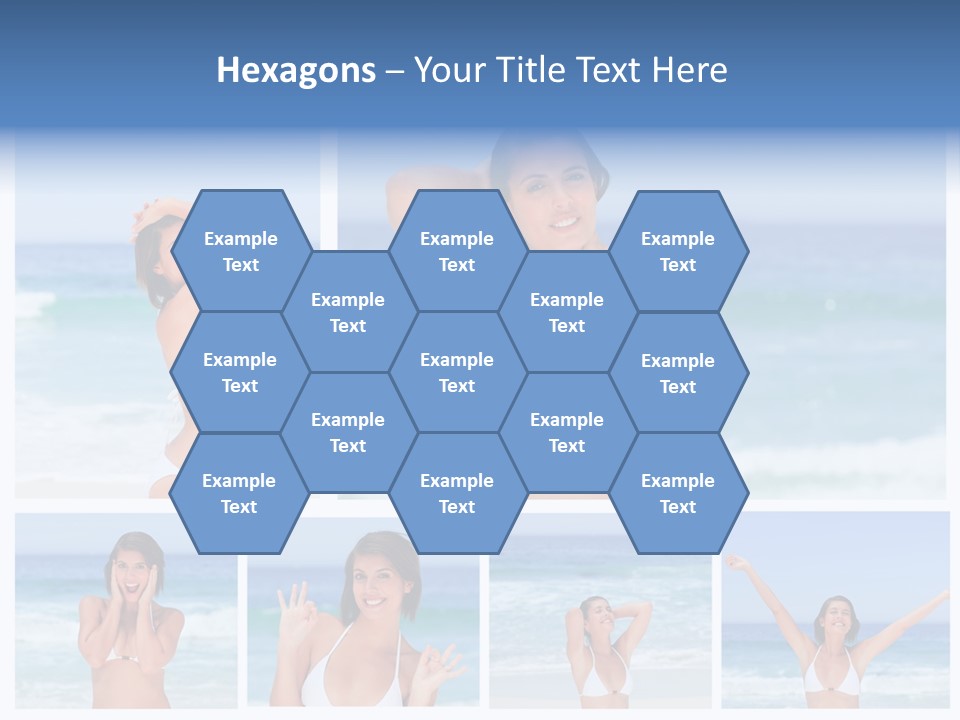 Glamour Composition Sun PowerPoint Template