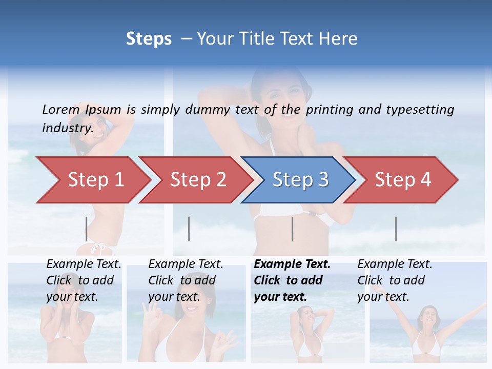 Glamour Composition Sun PowerPoint Template