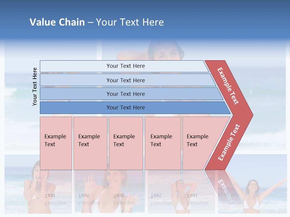 Glamour Composition Sun PowerPoint Template