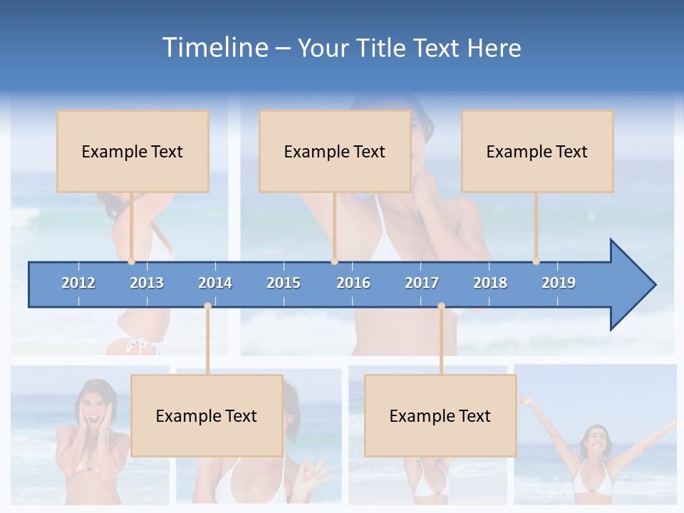 Glamour Composition Sun PowerPoint Template