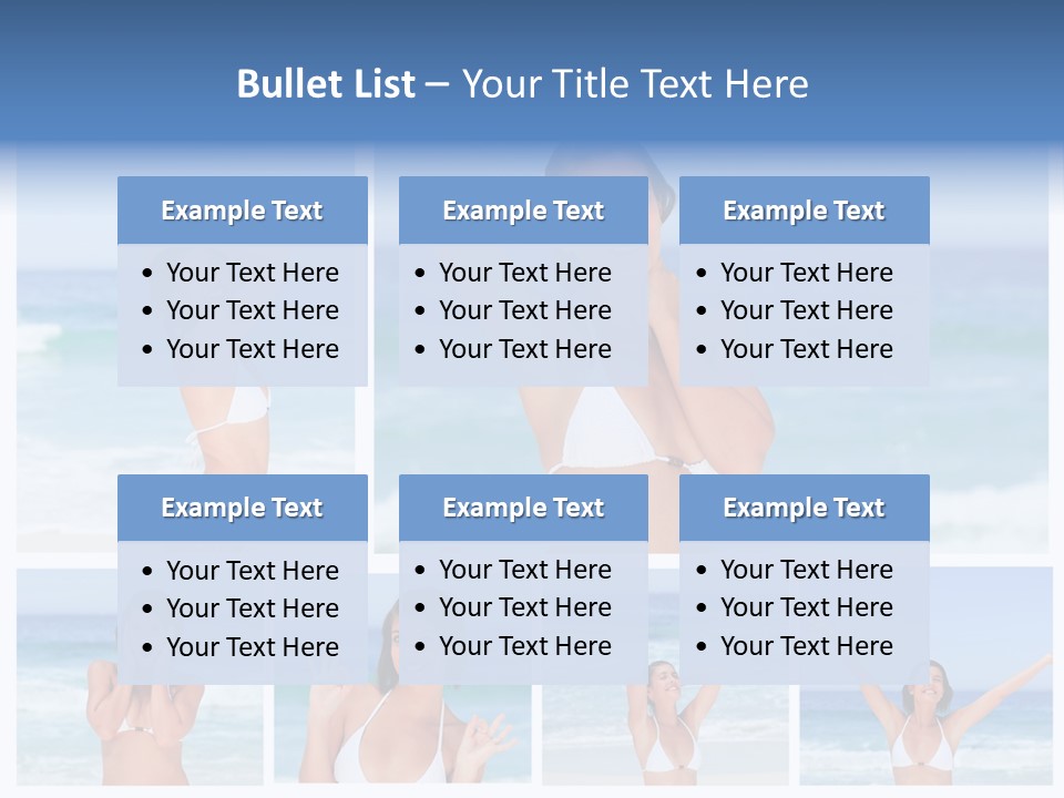 Glamour Composition Sun PowerPoint Template