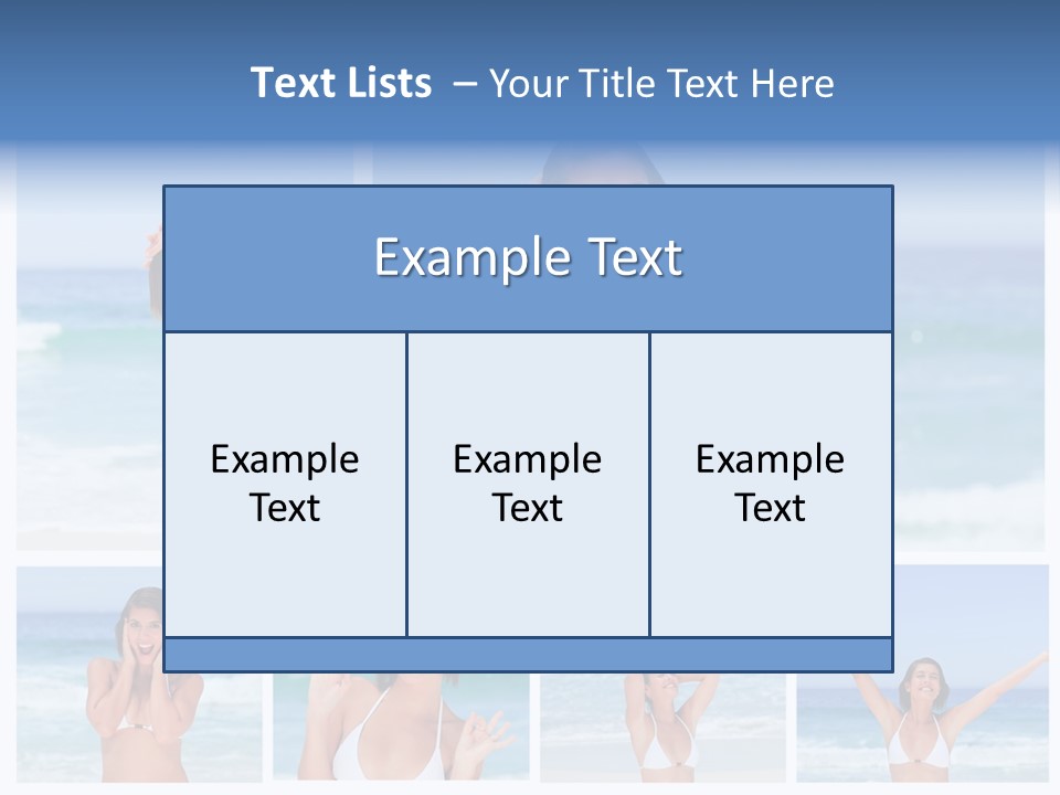 Glamour Composition Sun PowerPoint Template