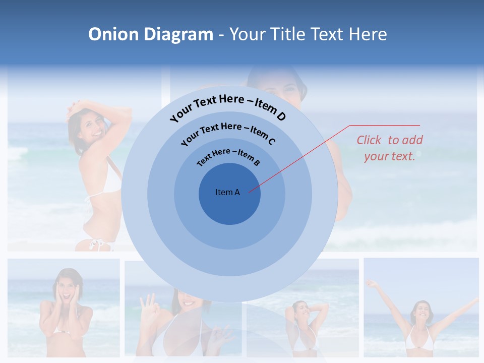 Glamour Composition Sun PowerPoint Template