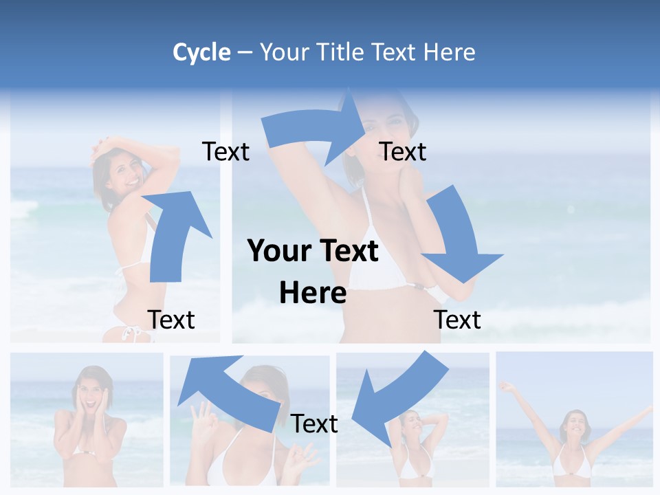 Glamour Composition Sun PowerPoint Template