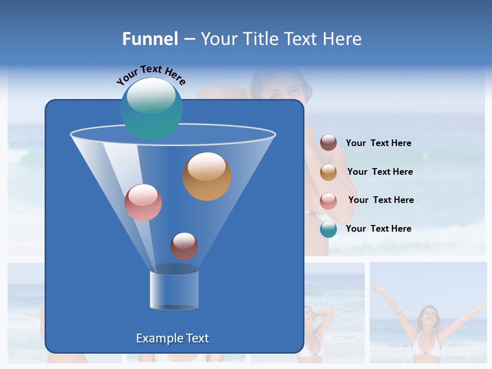 Glamour Composition Sun PowerPoint Template