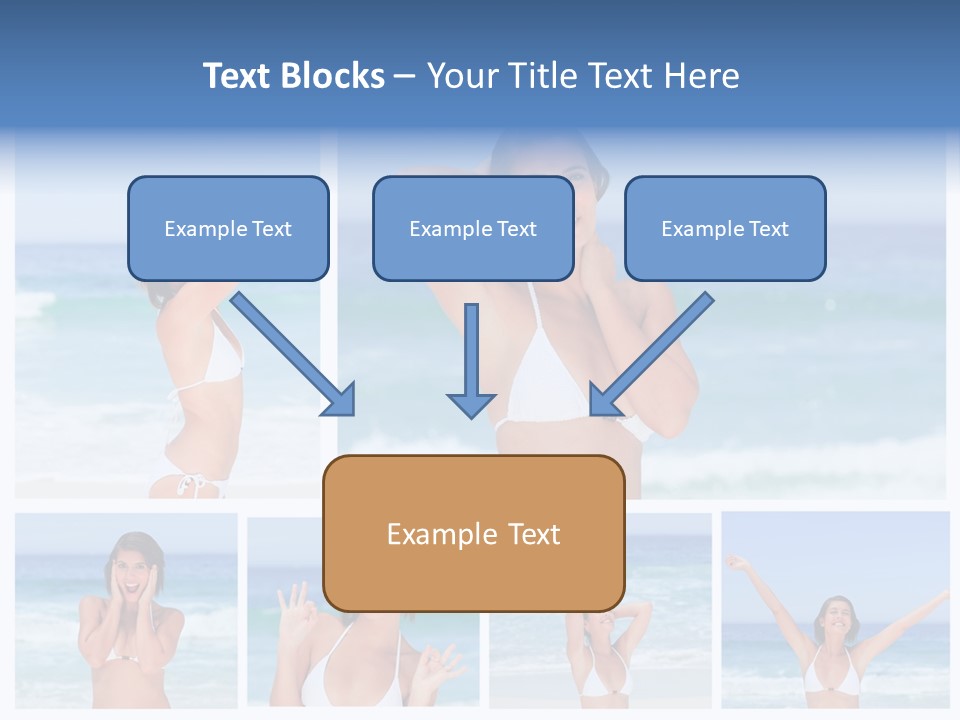 Glamour Composition Sun PowerPoint Template
