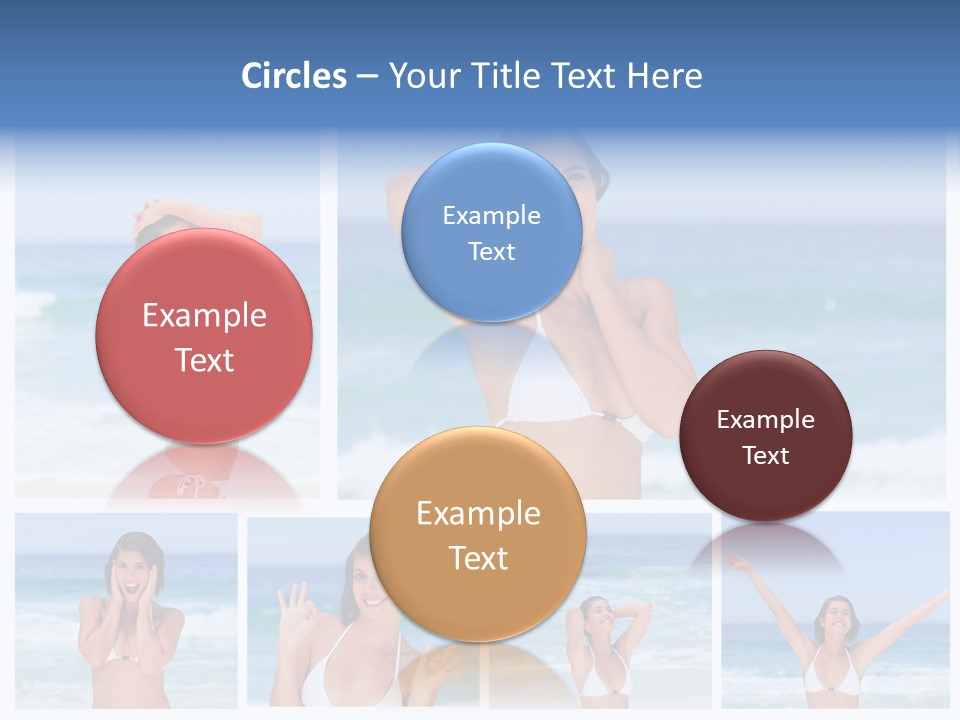 Glamour Composition Sun PowerPoint Template