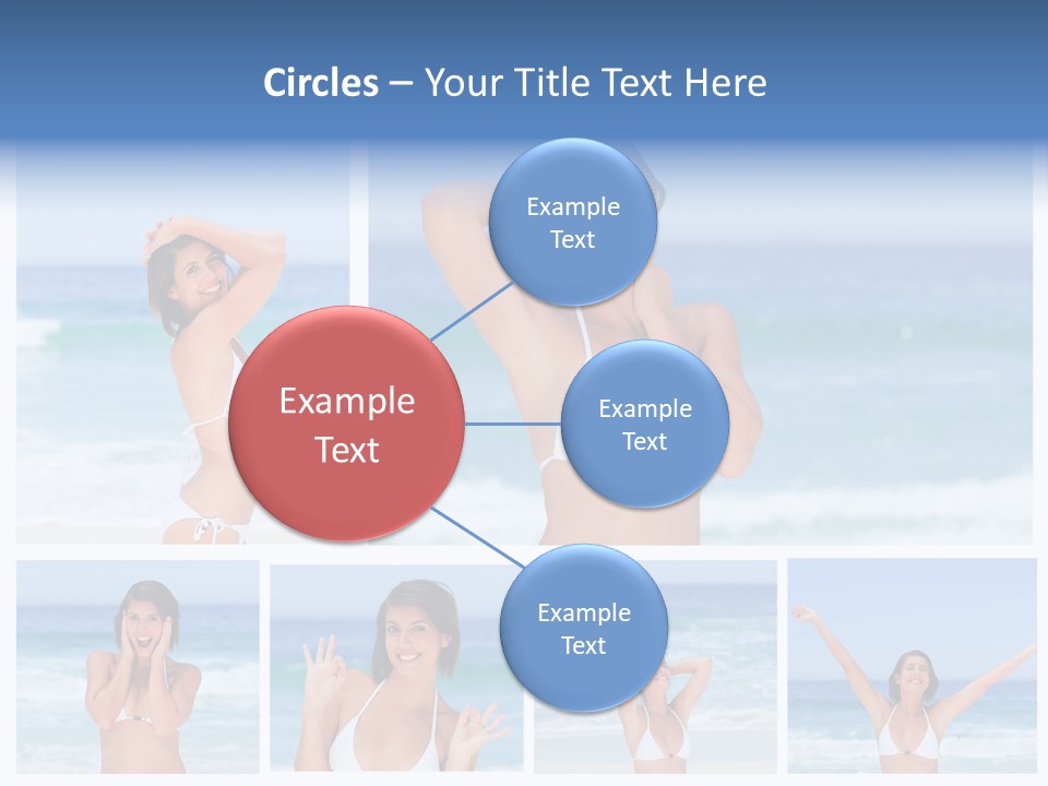 Glamour Composition Sun PowerPoint Template