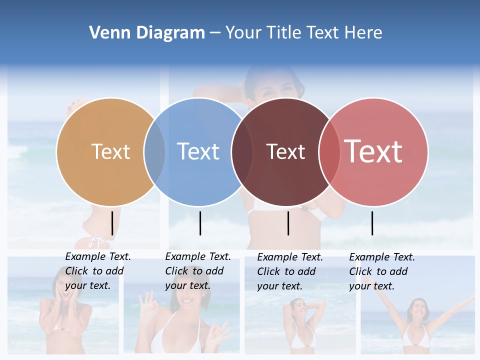 Glamour Composition Sun PowerPoint Template