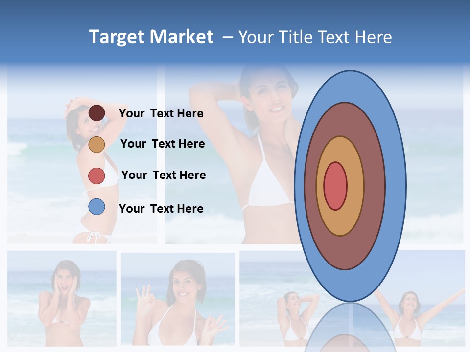 Glamour Composition Sun PowerPoint Template