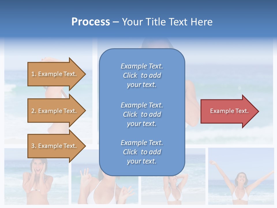 Glamour Composition Sun PowerPoint Template