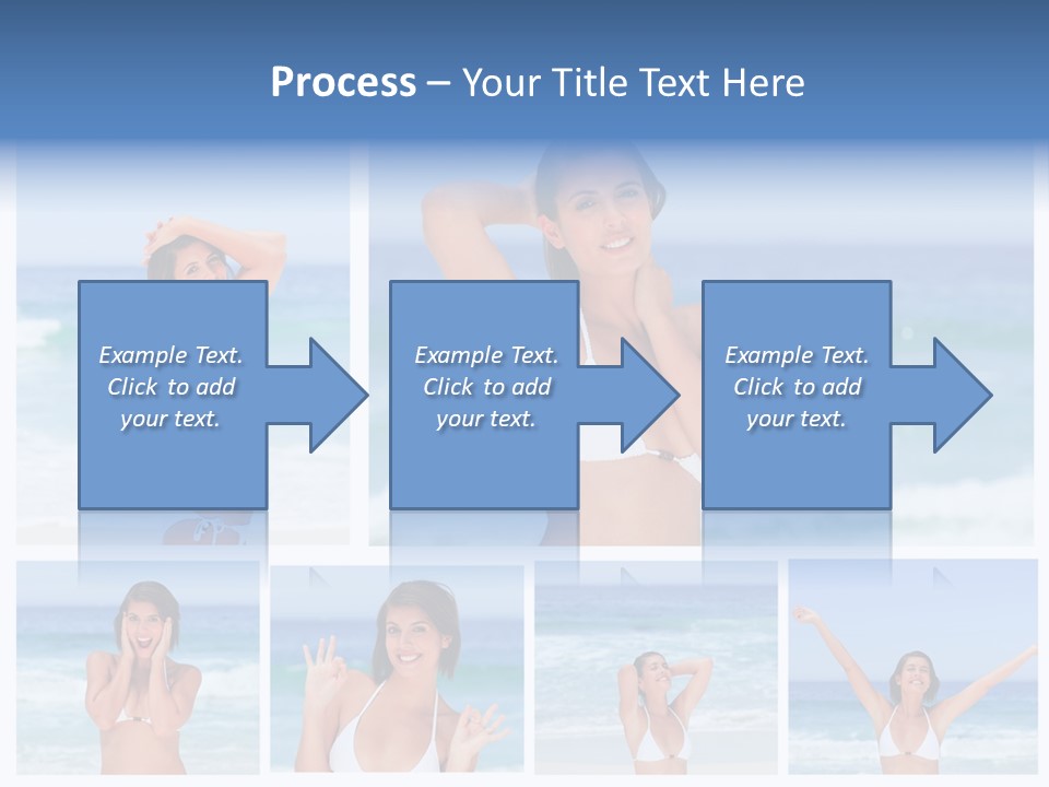 Glamour Composition Sun PowerPoint Template