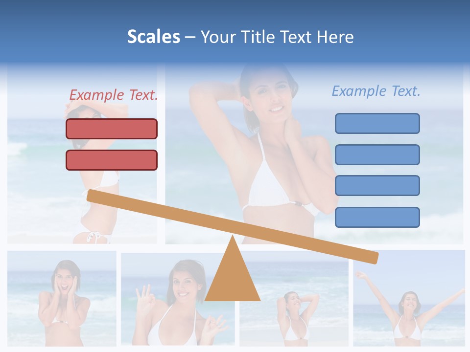 Glamour Composition Sun PowerPoint Template