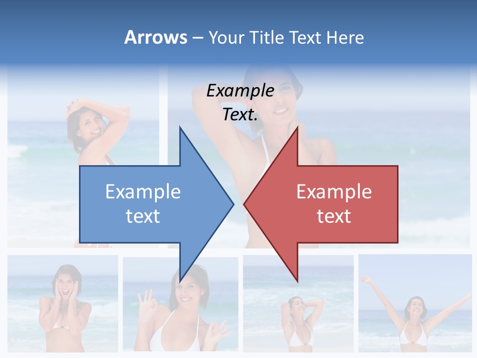 Glamour Composition Sun PowerPoint Template