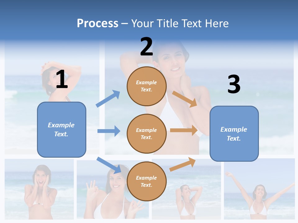 Glamour Composition Sun PowerPoint Template