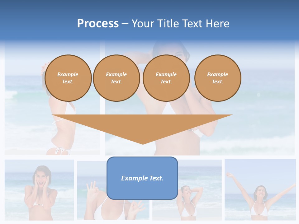 Glamour Composition Sun PowerPoint Template