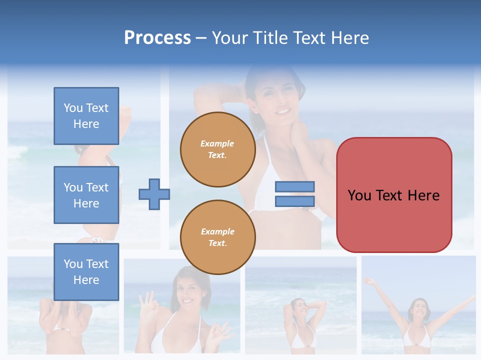 Glamour Composition Sun PowerPoint Template