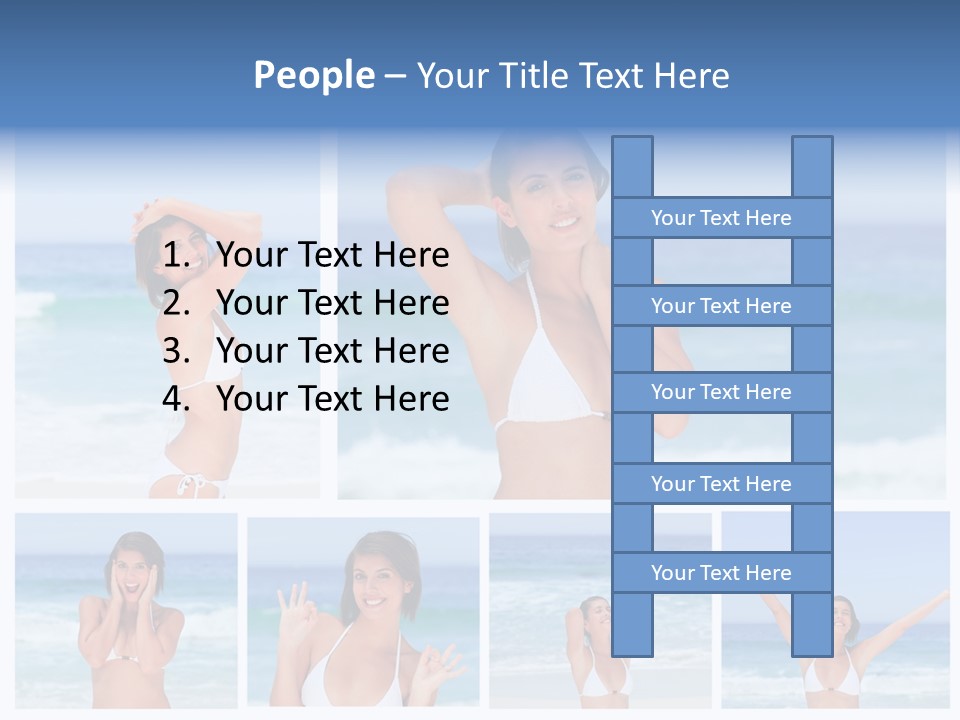 Glamour Composition Sun PowerPoint Template