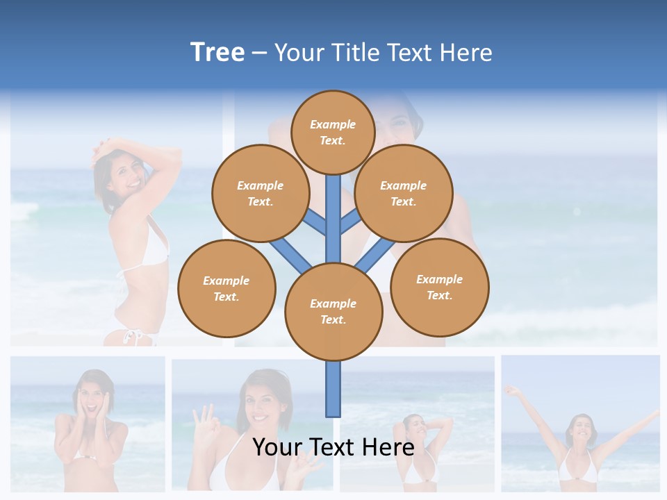 Glamour Composition Sun PowerPoint Template