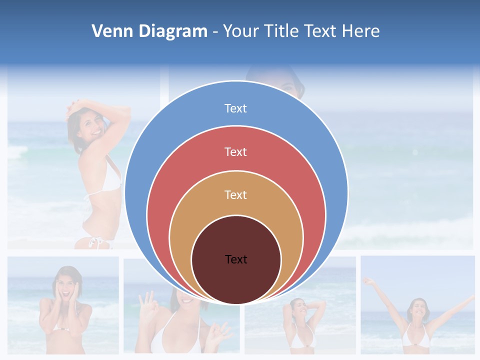 Glamour Composition Sun PowerPoint Template