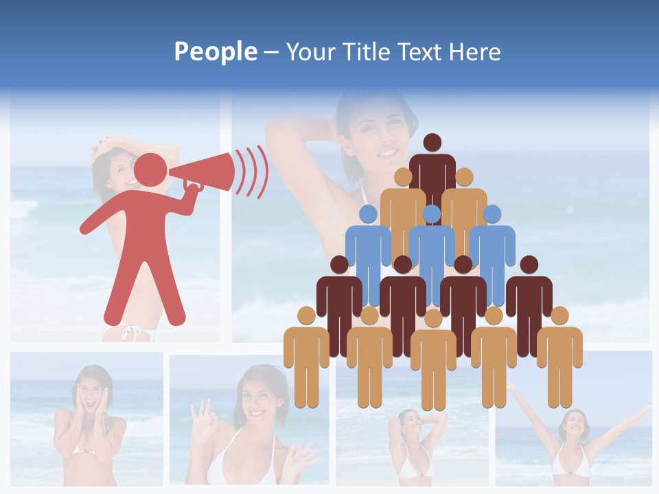 Glamour Composition Sun PowerPoint Template