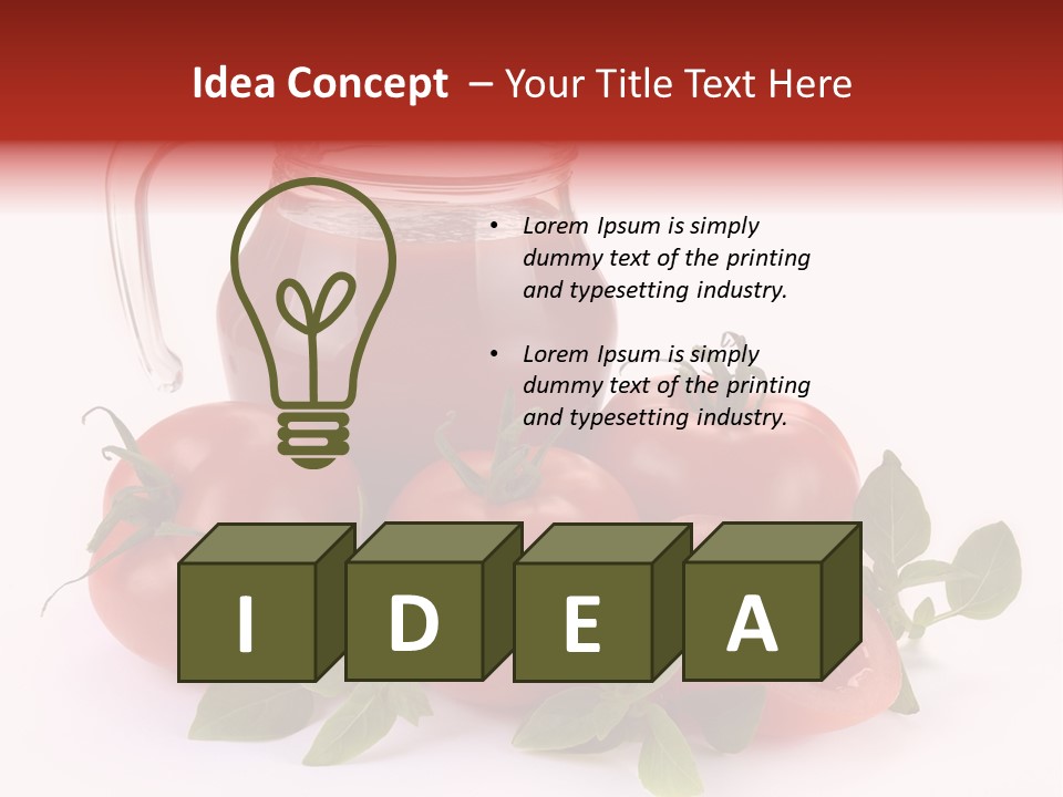 Basil Piece Green PowerPoint Template