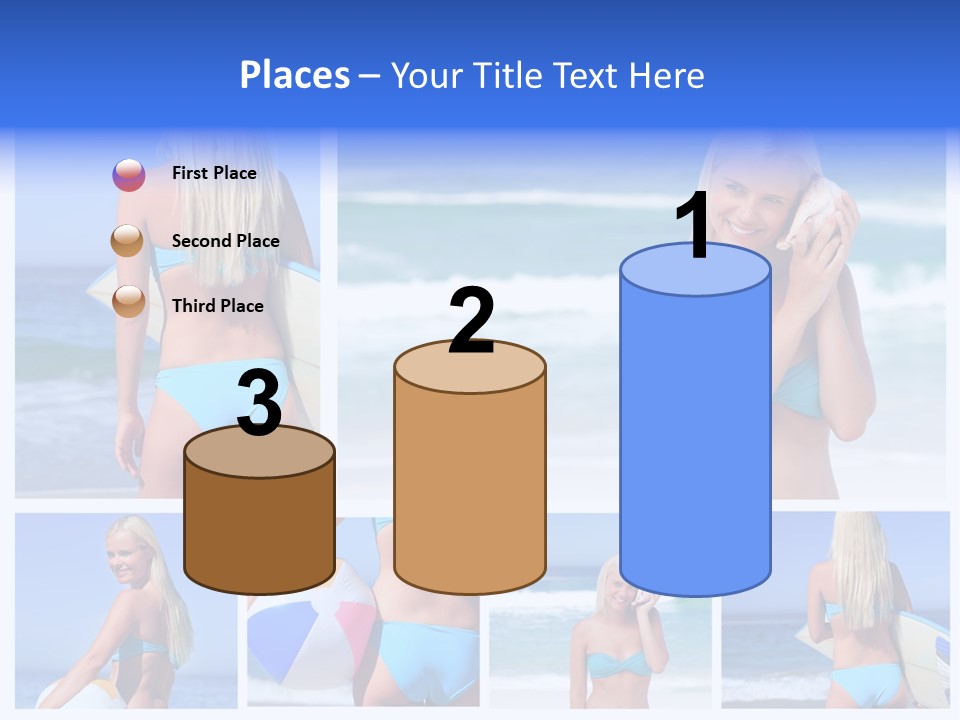 Beach Sky Erotic PowerPoint Template
