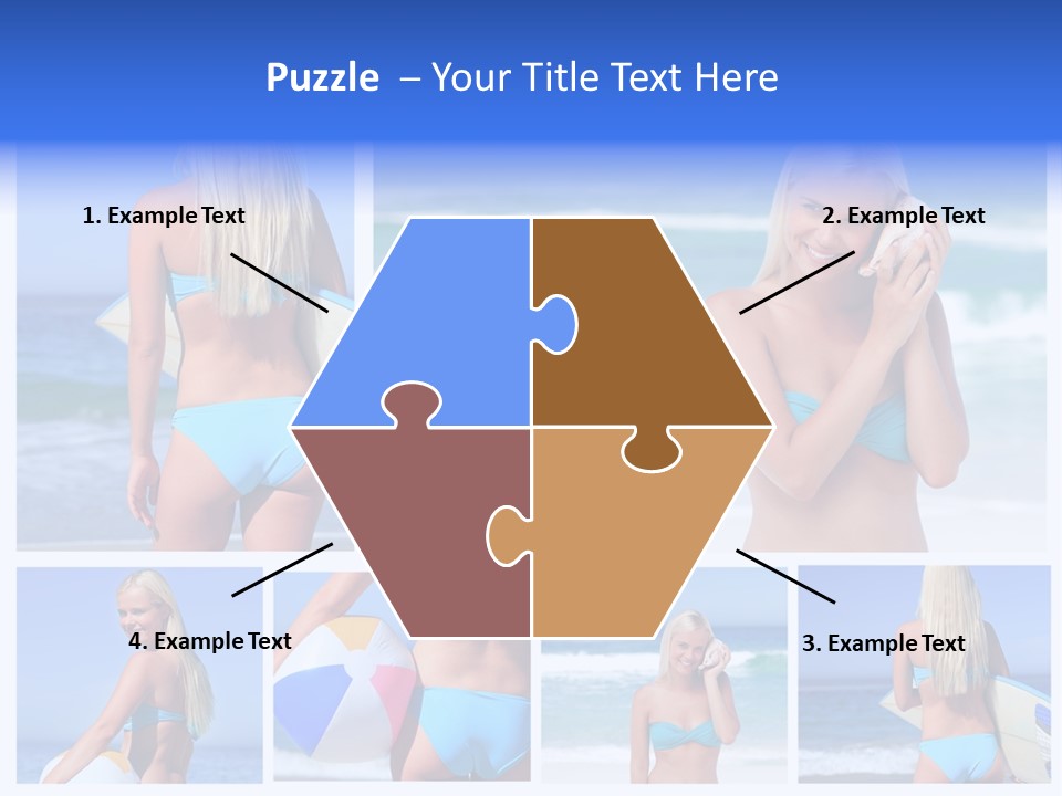 Beach Sky Erotic PowerPoint Template