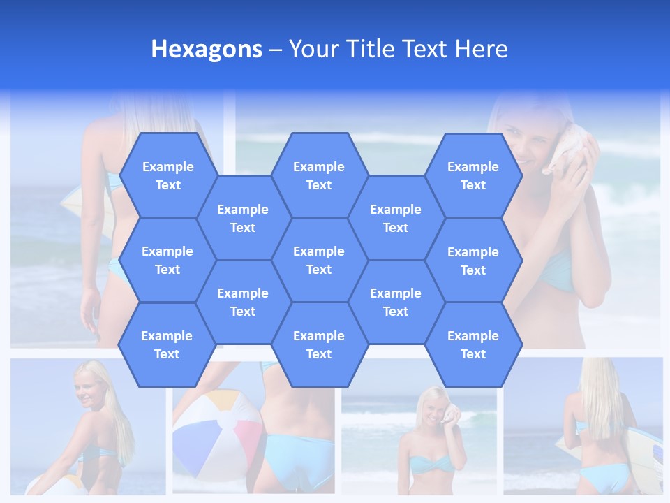 Beach Sky Erotic PowerPoint Template