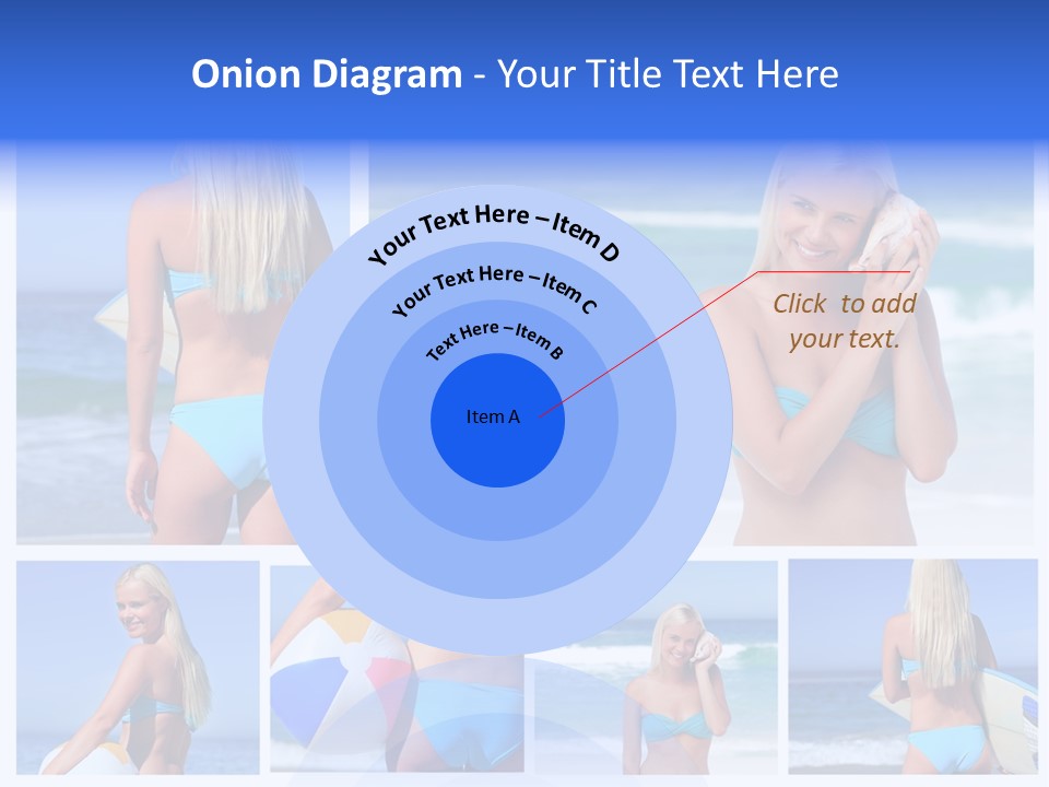 Beach Sky Erotic PowerPoint Template
